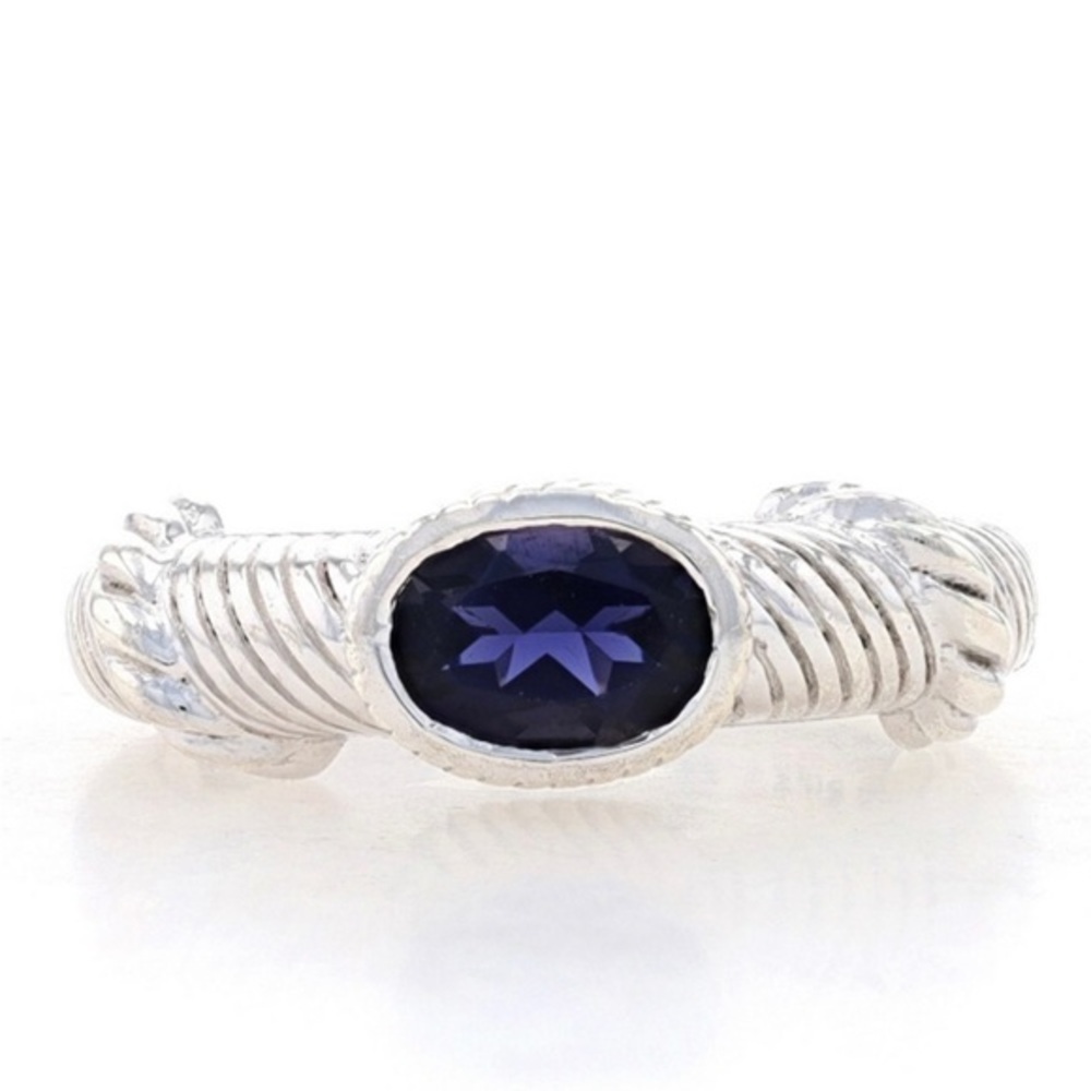 - Judith Ripka sterling silver ring - Picture 6 of 7